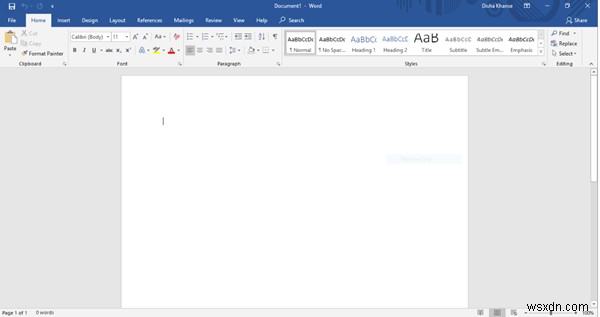 บทแนะนำ Microsoft Word สำหรับผู้เริ่มต้น – คำแนะนำในการใช้งาน