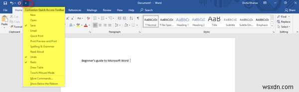 บทแนะนำ Microsoft Word สำหรับผู้เริ่มต้น – คำแนะนำในการใช้งาน