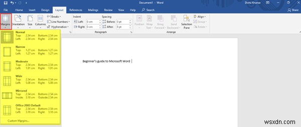 บทแนะนำ Microsoft Word สำหรับผู้เริ่มต้น – คำแนะนำในการใช้งาน