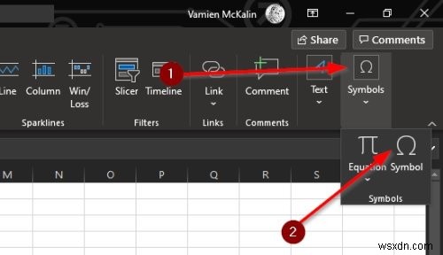 วิธีเพิ่มสัญลักษณ์แสดงหัวข้อย่อยให้กับข้อความใน Microsoft Excel 