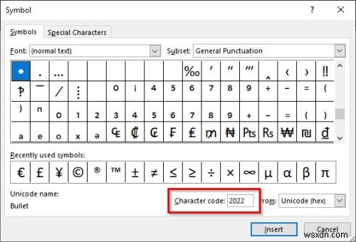 วิธีเพิ่มสัญลักษณ์แสดงหัวข้อย่อยให้กับข้อความใน Microsoft Excel 