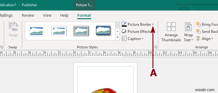 เพิ่ม ย้าย และแก้ไขรูปภาพหรือรูปภาพใน Microsoft Publisher 