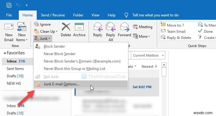 วิธีการส่งออกหรือนำเข้ารายชื่อผู้ส่งที่ถูกบล็อกและปลอดภัยใน Outlook 