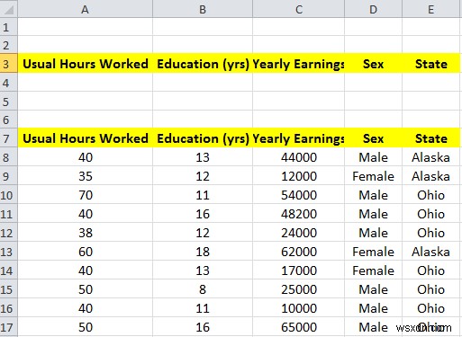 วิธีใช้ตัวกรองขั้นสูงใน Excel 