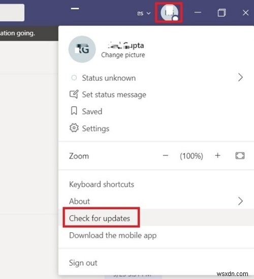 Microsoft Teams ไม่อัปเดตโดยอัตโนมัติ 