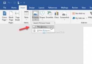 วิธีซ้อนภาพใน Word 