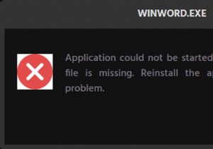 แก้ไขข้อผิดพลาด WINWORD.EXE ในแอปพลิเคชัน Office Word บน Windows 11/10 
