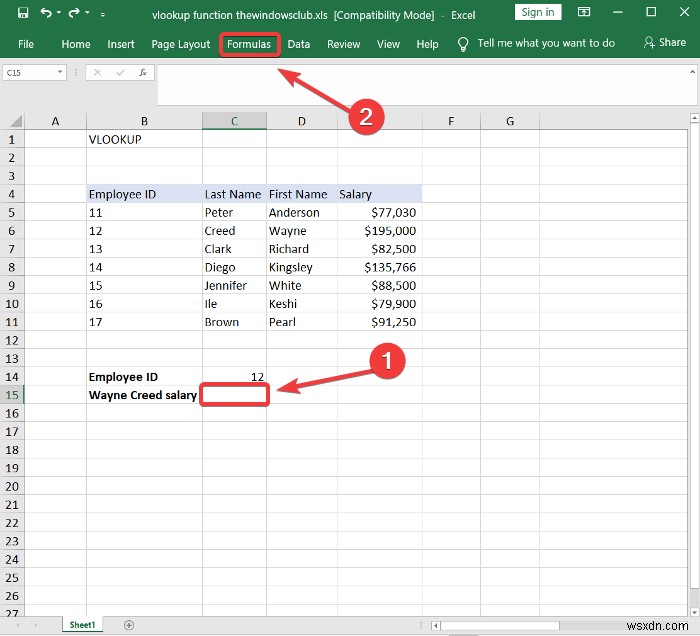 วิธีเขียน สร้าง และใช้ฟังก์ชัน VLOOKUP ใน Excel 