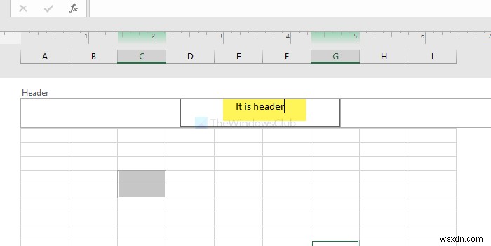 วิธีเพิ่มส่วนหัวและส่วนท้ายในสเปรดชีต Excel 