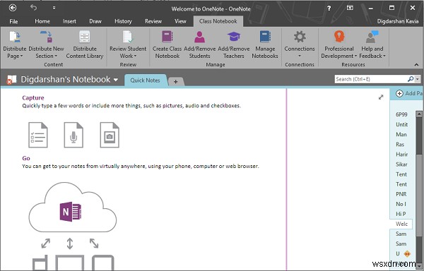 วิธีการติดตั้ง Add-in สมุดบันทึกสำหรับชั้นเรียนของ OneNote ในองค์กรของคุณ 