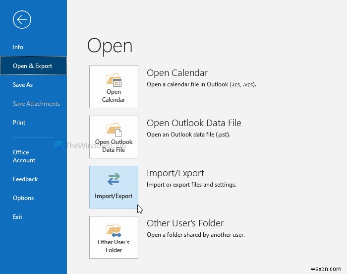 วิธีนำเข้าที่อยู่ติดต่อ Gmail ลงใน Outlook 