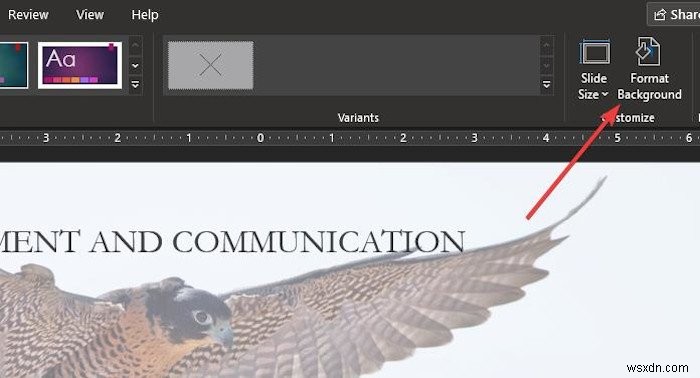 วิธีเพิ่มรูปภาพเป็นพื้นหลังใน Microsoft PowerPoint 