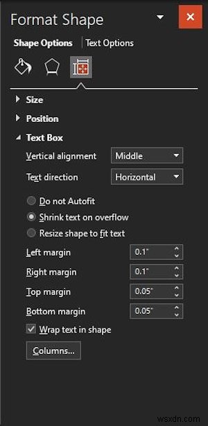 วิธีการเยื้องและจัดตำแหน่ง Bullet Points ใน PowerPoint 