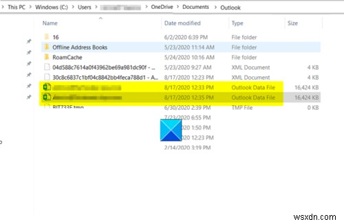 วิธีล้างไฟล์ข้อมูล Outlook .pst จาก OneDrive 