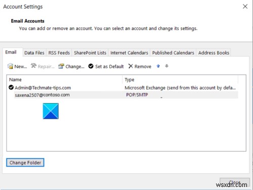 วิธีล้างไฟล์ข้อมูล Outlook .pst จาก OneDrive 