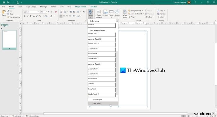 คำแนะนำและเคล็ดลับ Microsoft Publisher – วิธีใช้งาน Publisher 