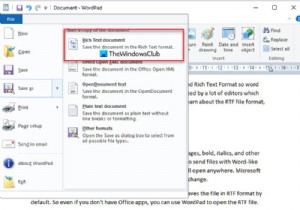 รูปแบบไฟล์ RTF คืออะไร? คุณจะเปิดพวกเขาได้อย่างไร? 