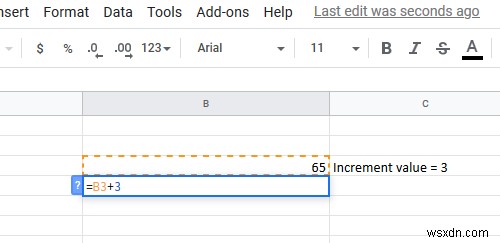 วิธีเติม Increment Cells ใน Excel . โดยอัตโนมัติ 