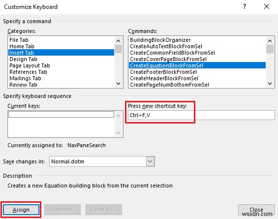 วิธีปรับแต่งแป้นพิมพ์ลัดสำหรับ Microsoft Word 