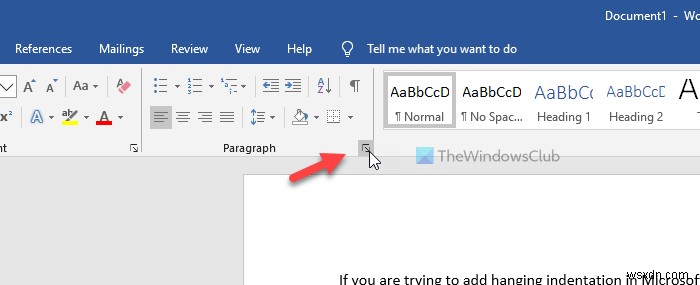 วิธีสร้าง Hanging Indent ใน Microsoft Word และ Google Docs 