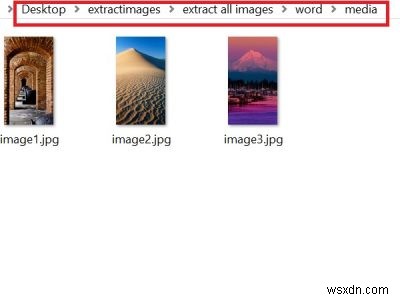 วิธีดึงรูปภาพออกจากเอกสาร Word โดยไม่ต้องใช้ซอฟต์แวร์ 