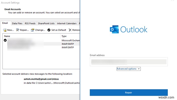 Outlook ไม่ส่งอีเมลใน Windows มีหรือไม่มีไฟล์แนบ 