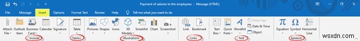 วิธีสร้างอีเมลใหม่ในแอป Outlook โดยใช้ฟีเจอร์ต่างๆ 