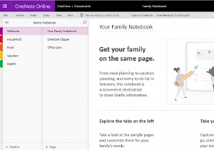 แชร์สมุดบันทึก OneNote กับครอบครัวของคุณโดยใช้ฟีเจอร์ Microsoft Family 