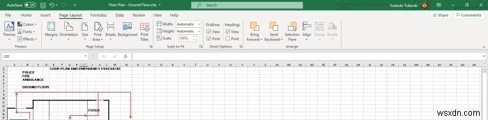 วิธีใช้ Excel เพื่อออกแบบแปลนอาคารอย่างง่าย 