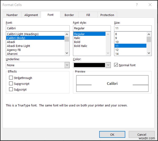 วิธีเปลี่ยนแบบอักษรเริ่มต้นใน Word, Excel, PowerPoint บน Windows 11/10 