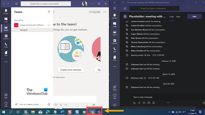 วิธีเปิด Microsoft Teams หลายอินสแตนซ์ใน Windows 11/10 