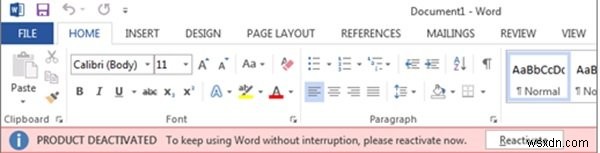 จะเกิดอะไรขึ้นถ้า Microsoft Office ไม่ได้เปิดใช้งานหรือไม่มีใบอนุญาต