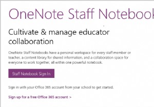อนุญาตให้ครูและเจ้าหน้าที่การศึกษาสร้างสมุดบันทึกสำหรับเจ้าหน้าที่ OneNote 