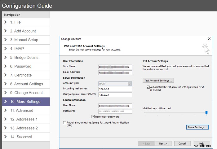 วิธีผสานรวม ProtonMail กับโปรแกรมรับส่งเมลของคุณกับ ProtonMail Bridge