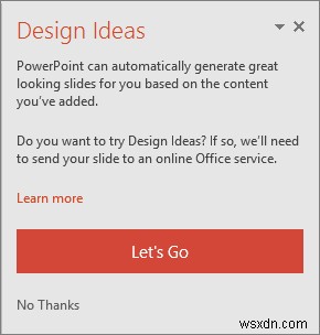 วิธีใช้ PowerPoint Designer ใน Microsoft Office 365 