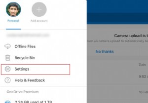 วิธีล็อค OneDrive ด้วยรหัสผ่าน, Touch ID หรือ Face ID บน iPad 