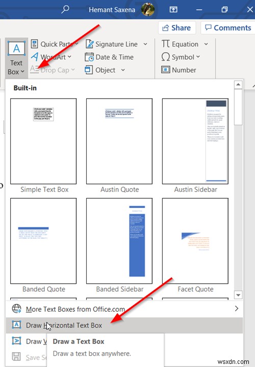 วิธีเปลี่ยนทิศทางข้อความใน Microsoft Word 