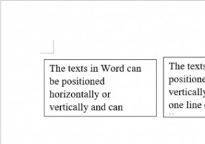 วิธีเปลี่ยนทิศทางข้อความใน Microsoft Word 