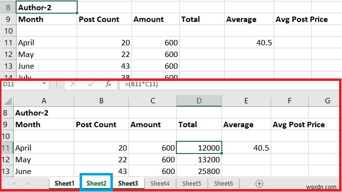 วิธีจัดกลุ่มแผ่นงานใน Excel 