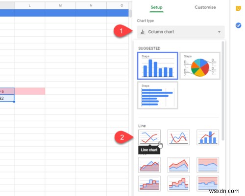 วิธีสร้างกราฟโค้งเรียบใน Excel และ Google ชีต 