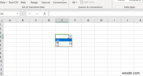 วิธีสร้างรายการดรอปดาวน์ใน Excel และ Google ชีต 