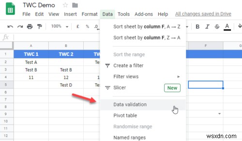 วิธีสร้างรายการดรอปดาวน์ใน Excel และ Google ชีต 