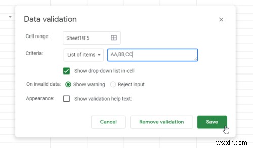 วิธีสร้างรายการดรอปดาวน์ใน Excel และ Google ชีต 