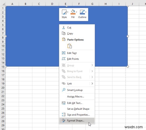 วิธีพิมพ์รูปภาพพื้นหลังใน Excel