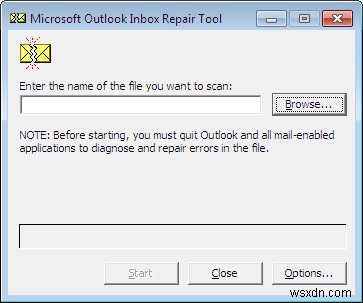 ไม่สามารถขยายโฟลเดอร์ได้ หน่วยความจำว่างไม่เพียงพอ – ข้อผิดพลาดของ Outlook 