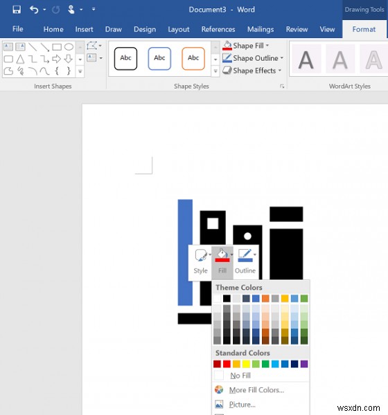 วิธีแปลงไอคอน SVG เป็นรูปร่างโดยใช้ Microsoft Word 