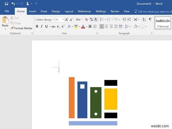 วิธีแปลงไอคอน SVG เป็นรูปร่างโดยใช้ Microsoft Word 