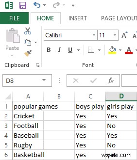 ฟีเจอร์ Transpose ใน Excel:แปลงข้อมูลแถวแนวนอนเป็นสไตล์ชีตคอลัมน์แนวตั้ง 