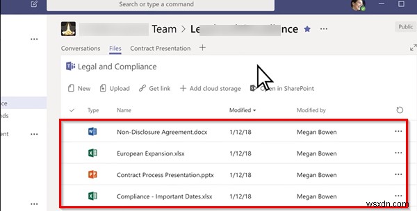 วิธีสร้างแท็บ Microsoft Teams โดยใช้ไฟล์ที่อัปโหลด 