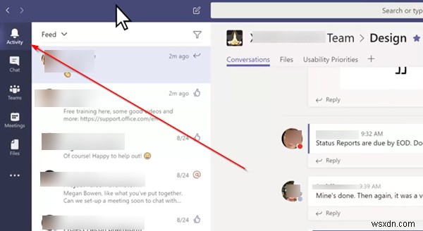 วิธีกรองตัวดึงข้อมูลกิจกรรมของคุณใน Microsoft Teams 